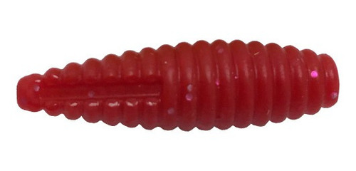 Kit 7pçs Isca Artificial Charutinho Maluco+4pçs Anzol Offset