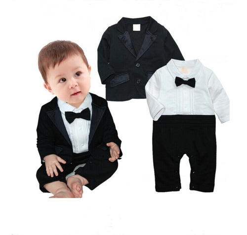 Traje Para Bebe Smoking Para Bebe Elegante T3 Babynova