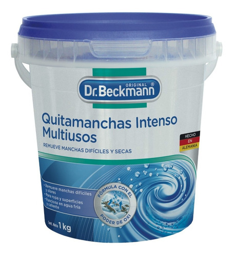 Quitamanchas Intenso Multiusos Dr. Beckmann 1 Kg (dificiles)