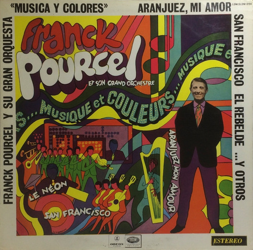 Vinilo Lp - Franck Pourcel - Musica Y Colores 1968 Argentina