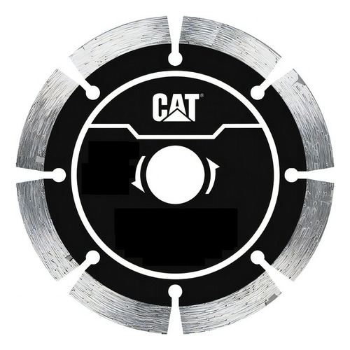Disco Diamantado Segmentado Amoladora 115mm Cat Concreto Color Negro