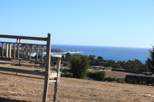 Vista Panorámica Al Mar En Punta De Lobos