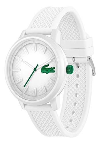 Reloj Lacoste de caucho blanco para hombre 2011315