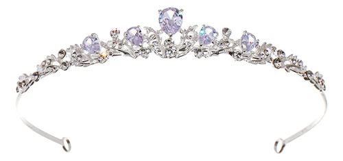 Diadema Con Forma De Corona Pequeña Bride Tiaras Zircon