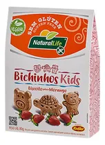 Comprar Biscoito Vegano Bichinhos Kids De Morango Kodilar 80g 8un