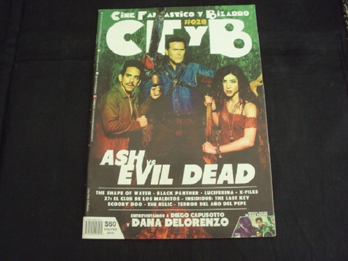 Revista Cine Fantastico Y Bizarro  # 28 - Tapa Evil Dead