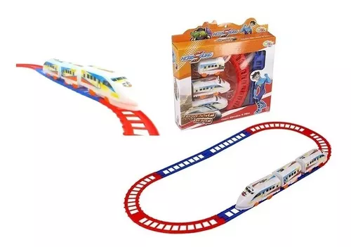 Ferrorama Super Trem Bala Mini Presente Brinquedo Decoração