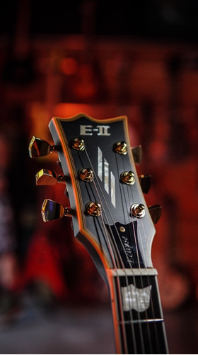 Guitarra Esp Eclipse E Ii Db Vintage Black