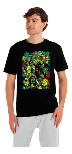 Playeras Asesinos Horror Terror Diseño 20 Playeras Beloma