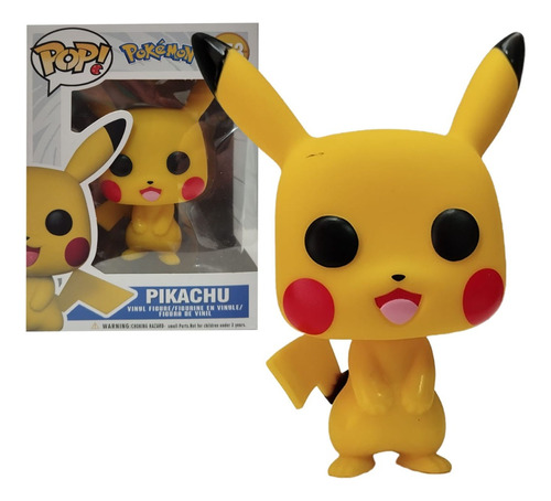 Funko Pop Animación Pikachu Feliz - Pokemon