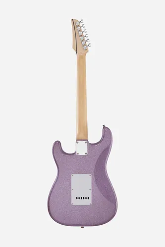 Guitarra Seizi Katana Musashi Fun Hss Cor Purple Sparkle Maple