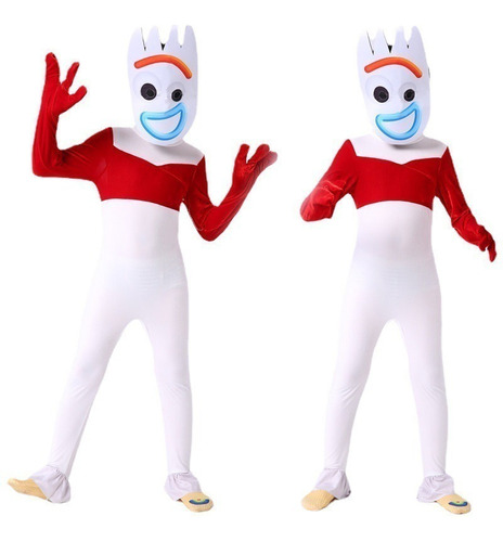 Niños Adultos Toy Story Forky Mono Cosplay Disfraz + Máscara