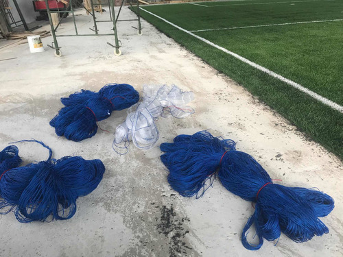 Redes Cancha Futbol Seguridad Deportiva.