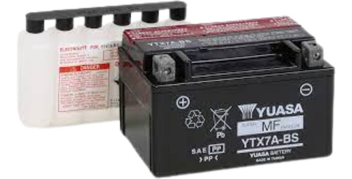 Batería Yuasa Ytx7a-bs