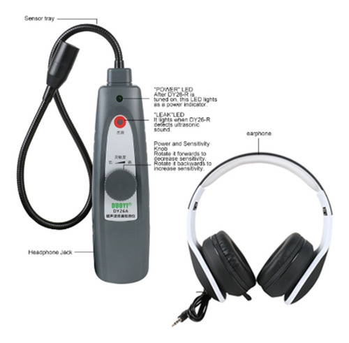 A Detector Ultrasónico De Fugas Duoyi Dy26a, Detector De