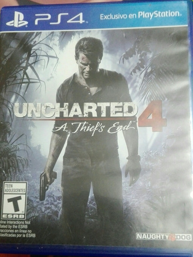 Uncharted 4 Ps4/videojuego Nuevo Ps4