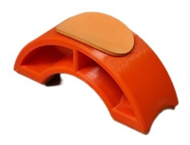 Imagen 2 de 6 de Apoya Mango Guitarra Bajo Medialuna