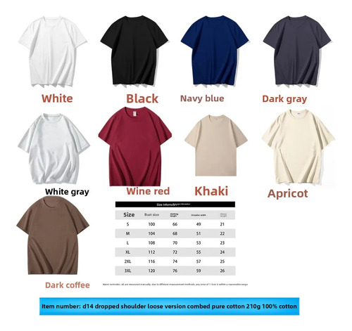 Camiseta De Algodón Para Hombre, Algodón Peinado, 210 G, Est