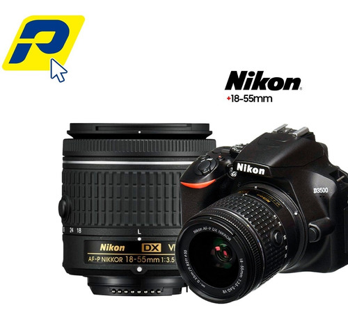 Imagen 1 de 7 de Cámara Nikon D3500 Incluye  Lente 18-55mm