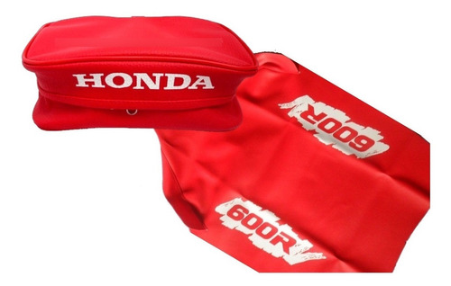 Funda Asiento Tapizado + Bolso Cartuchera Honda Xr600 91