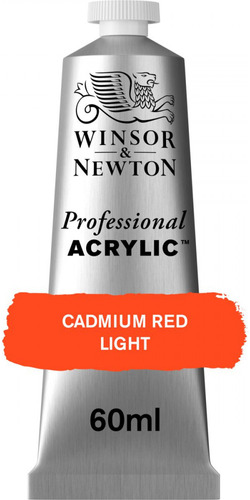 Tinta Acrílica W&n Prof 60ml S3 Cadmium Red Light Row