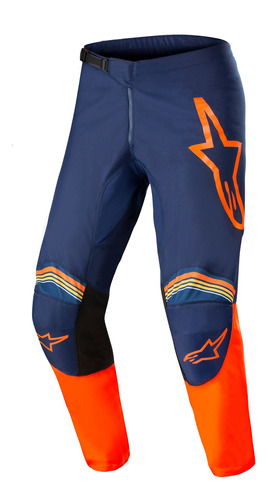      Pantalon Para Motocross Fluid Speed Azl Oscuro/nja