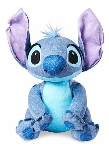 Stitch Peluche 28cm Edición Denim Colección Disney Store