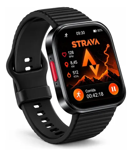 Smartwatch Xiaomi Redmi Watch 6 Lite Amoled Gps 150 Esportes Preto Esportiva