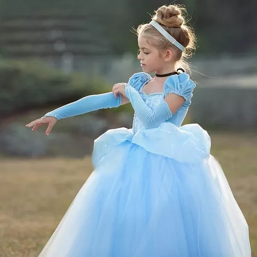 Cinderela Princesa Meninas Vestido Crianças Para Vestidos