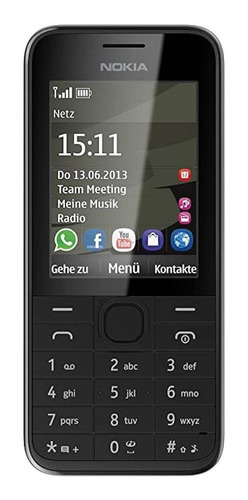 Nokia 208 256 MB negro 64 MB RAM