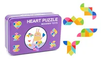 Comprar Tangram De Madera En Lata - Didáctico Ingenio C\u002Fcuadernillo