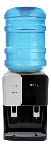 Bebedouro Eletrônico Polar Preto - Agua Natural E Gelada - 110V