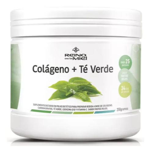 Suplemento Colágeno + Té Verde En Polvo