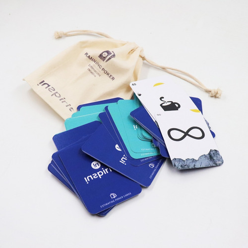 Mazo Cartas Planning Poker + Estimación Con Camisetas