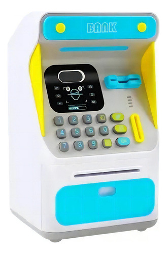 (juguete) Cajero Automatic Caja De Ahorro Personal Cajero Color Azul