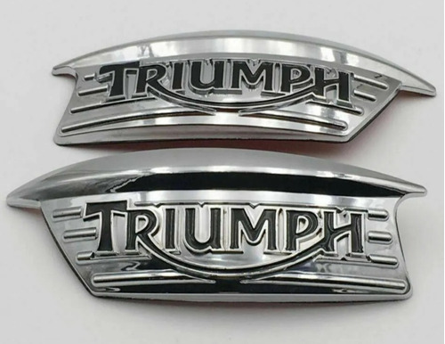 Por Emblemas De Tanque Triumph Bonneville Thruxton Scrambler