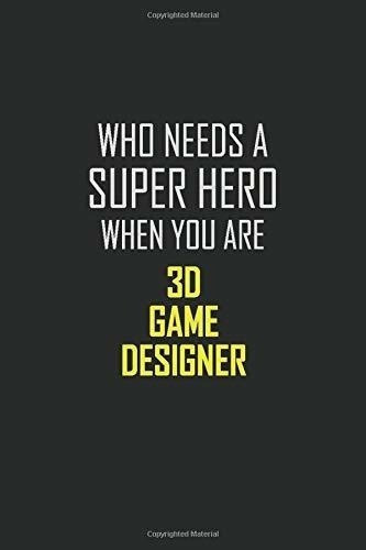 Diseñador De Juegos En 3d Que Necesita Un Superheroe Cuand