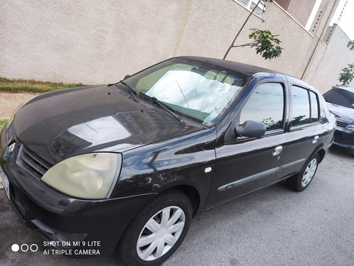 Renault Clio Sedan 2008 1.0 16v Authentique Hi-flex 4p
