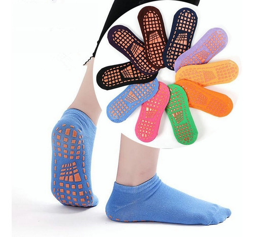 Calcetines Antiderrapantes Para Yoga, Pilates, 6 Pares