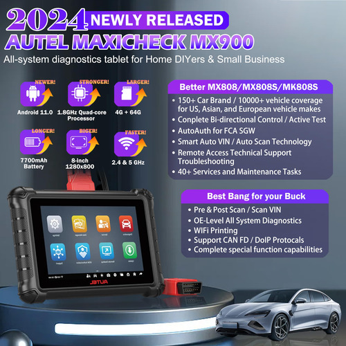 Autel Scanner Autel Mx900 Con Mv108 Obd2 Scanner 2025 8