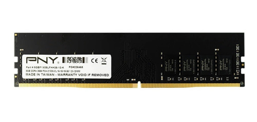 PNY Performance MD8GSD42666 1 8 GB - Negro