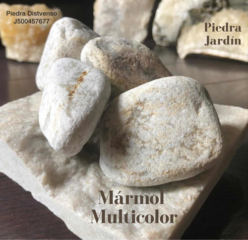 Imagen 9 de 10 de Piedra Decorativa -mármol-blancas-jardinería Blanca Negra