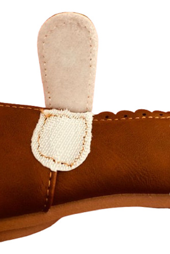 Zapatos Escolares Cafés Meckior Para Niña Talla 19 Nuevos