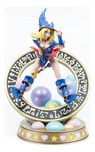 Primeiras 4 figuras Yu Gi Oh - Dark Magician Girl Stand Vibrant