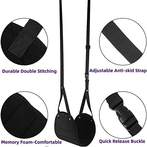 Foot Rest, Airplane Footrest Made With Premium Memory F...