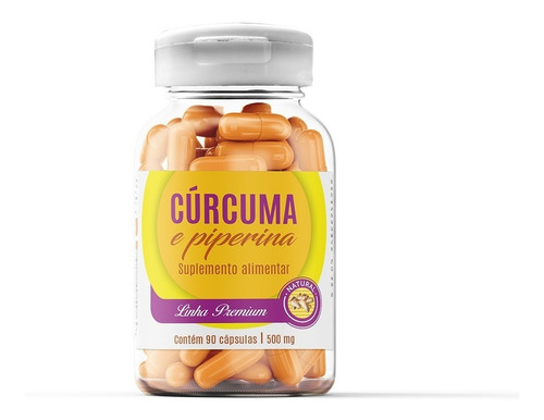 Cúrcuma Com Pimenta Preta 4 Potes Piperina Açafrão Da Ter