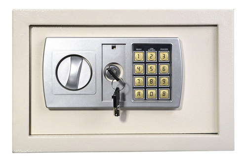 Caja Fuerte Digital Electrónica Seguridad Teclado + 2 Llaves