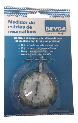 Medidor Estrías De Neumáticos Desgaste Cubiertas Ideal Vtv