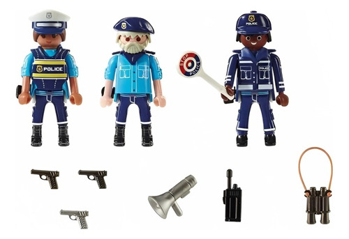 Playmobil 70669 Set Figuras Policia