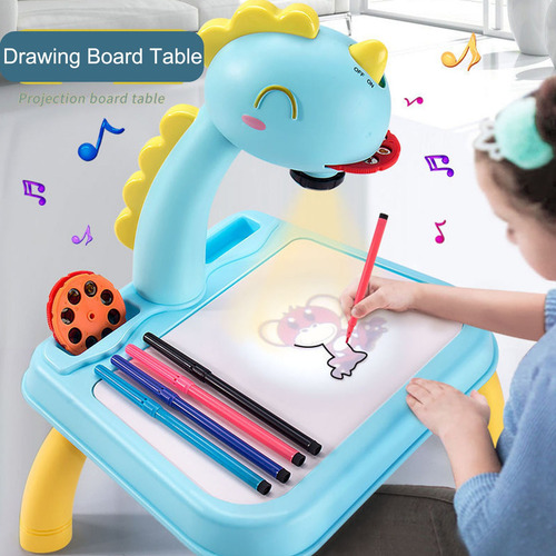 Mesa De Proyector Inteligente Para Dibujar Dinosaurios Para